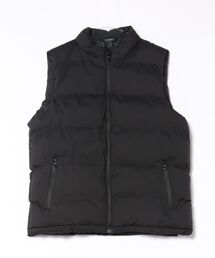 ダウンベスト（ブラック/黒色系・ナイロン）ファッション通販