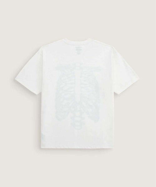 VANS（バンズ）の「RIBCAGE リバーシブル Tシャツ / MTE Ribcage Reversible SS Tee VN000PJTC9F1（Tシャツ/カットソー・メンズ・ホワイト・LARGE/MEDIUM/SMALL/X-LARGE/XX-LARGE/X-SMALL）」の2枚目の写真
