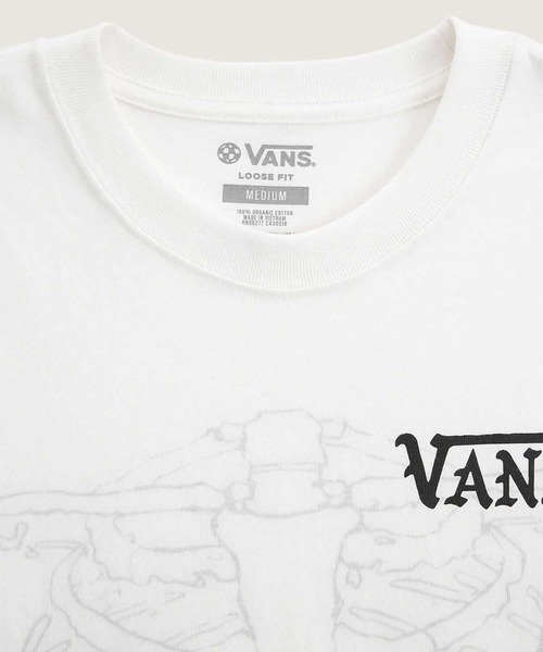 VANS（バンズ）の「RIBCAGE リバーシブル Tシャツ / MTE Ribcage Reversible SS Tee VN000PJTC9F1（Tシャツ/カットソー・メンズ・ホワイト・LARGE/MEDIUM/SMALL/X-LARGE/XX-LARGE/X-SMALL）」の5枚目の写真