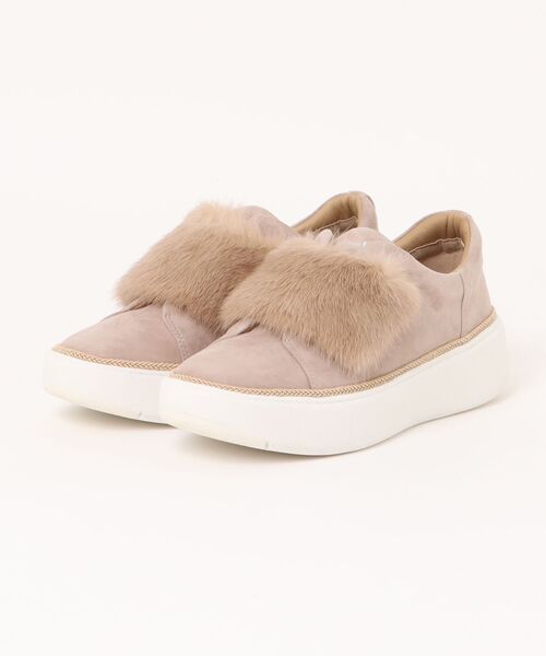 MACKINTOSH LONDON（マッキントッシュ ロンドン）の「ファーストラップスニーカー（スニーカー・レディース・ブラック/ベージュ・24.0cm/23.5cm/24.5cm/23.0cm/22.5cm/22.0cm）」の2枚目の写真
