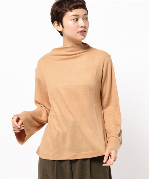 Kastane（カスタネ）の「ふわふわボトルネックPO（Tシャツ/カットソー・レディース・ブラック/キャメル/オリーブ/アイボリー・FREE）」の16枚目の写真