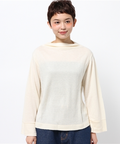 Kastane（カスタネ）の「ふわふわボトルネックPO（Tシャツ/カットソー・レディース・ブラック/キャメル/オリーブ/アイボリー・FREE）」の10枚目の写真