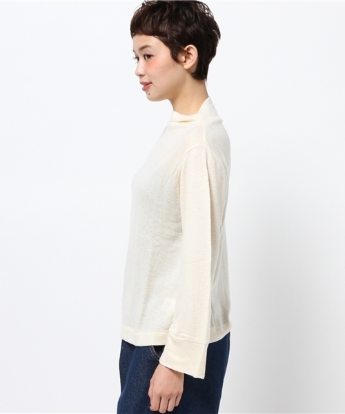 Kastane（カスタネ）の「ふわふわボトルネックPO（Tシャツ/カットソー・レディース・ブラック/キャメル/オリーブ/アイボリー・FREE）」の11枚目の写真