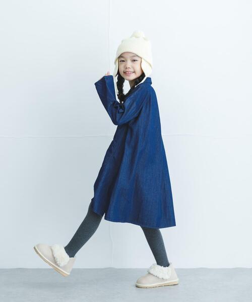 URBAN RESEARCH DOORS(アーバンリサーチドアーズ)の「デニムミニワンピース(KIDS)(ワンピース・キッズ・ワンウォッシュ/インディゴブルー・105/120/135)」の5枚目の写真