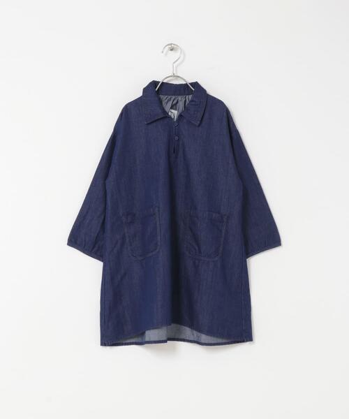 URBAN RESEARCH DOORS(アーバンリサーチドアーズ)の「デニムミニワンピース(KIDS)(ワンピース・キッズ・ワンウォッシュ/インディゴブルー・105/120/135)」の7枚目の写真