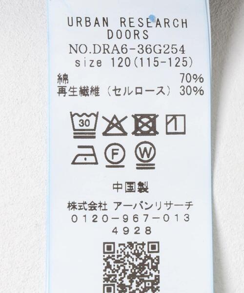 URBAN RESEARCH DOORS(アーバンリサーチドアーズ)の「デニムミニワンピース(KIDS)(ワンピース・キッズ・ワンウォッシュ/インディゴブルー・105/120/135)」の12枚目の写真