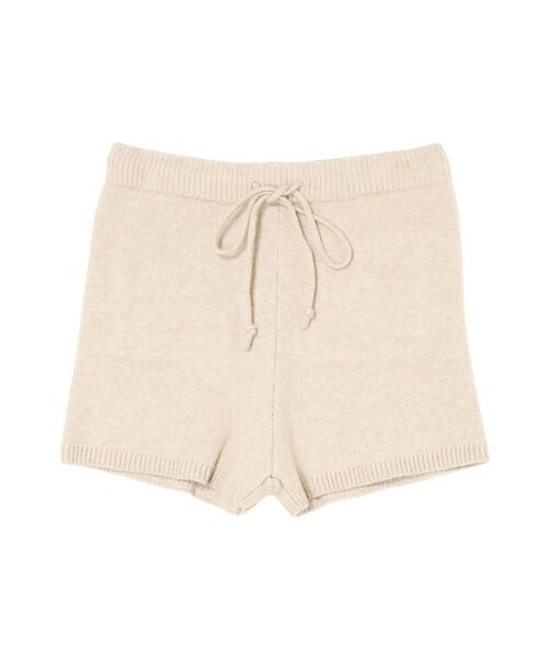 EVRIS（エヴリス）の「ハイゲージニットショートパンツ（その他パンツ・レディース・アイボリー/グレー/ブラック・FREE）」の18枚目の写真