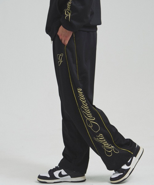 GALLIS ADDICTION（ガリスアディクション）の「GA GOLD刺繍 JERSEY-PANTS（その他パンツ・メンズ・ブラック/ホワイト・M/L）」の2枚目の写真