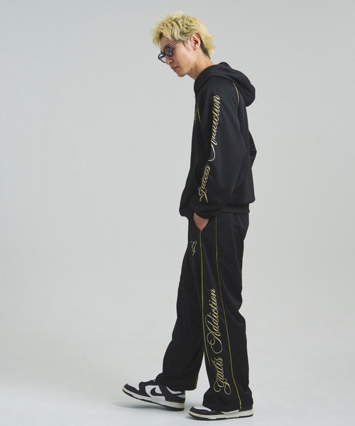 GALLIS ADDICTION（ガリスアディクション）の「GA GOLD刺繍 JERSEY-PANTS（その他パンツ・メンズ・ブラック/ホワイト・M/L）」の18枚目の写真