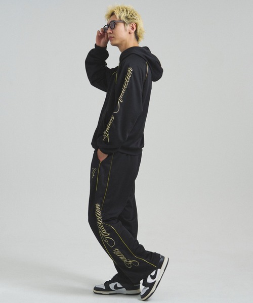 GALLIS ADDICTION（ガリスアディクション）の「GA GOLD刺繍 JERSEY-PANTS（その他パンツ・メンズ・ブラック/ホワイト・M/L）」の17枚目の写真