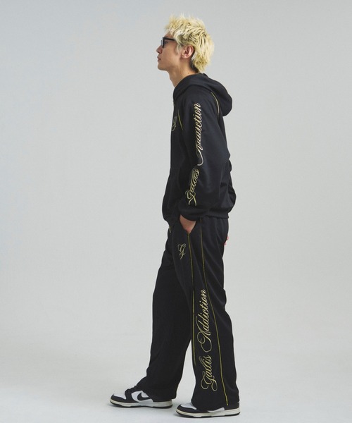 GALLIS ADDICTION（ガリスアディクション）の「GA GOLD刺繍 JERSEY-PANTS（その他パンツ・メンズ・ブラック/ホワイト・M/L）」の16枚目の写真