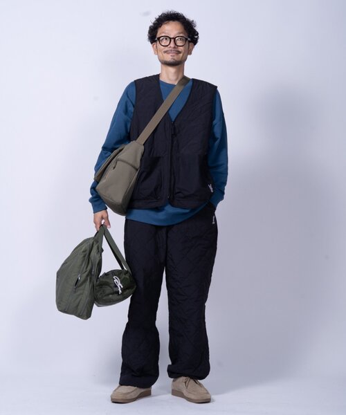 DOD（ディーオーディー）の「【一部店舗限定】【DOD】【ユニセックス】サササノフワベス（ベスト・レディース・ブラック/ベージュ・SMALL/MEDIUM）」の8枚目の写真