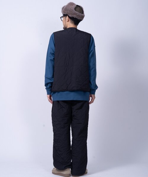 DOD（ディーオーディー）の「【一部店舗限定】【DOD】【ユニセックス】サササノフワベス（ベスト・レディース・ブラック/ベージュ・SMALL/MEDIUM）」の7枚目の写真