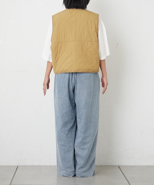 DOD（ディーオーディー）の「【一部店舗限定】【DOD】【ユニセックス】サササノフワベス（ベスト・レディース・ブラック/ベージュ・SMALL/MEDIUM）」の15枚目の写真