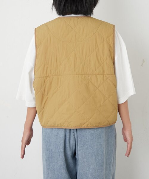 DOD（ディーオーディー）の「【一部店舗限定】【DOD】【ユニセックス】サササノフワベス（ベスト・レディース・ブラック/ベージュ・SMALL/MEDIUM）」の18枚目の写真