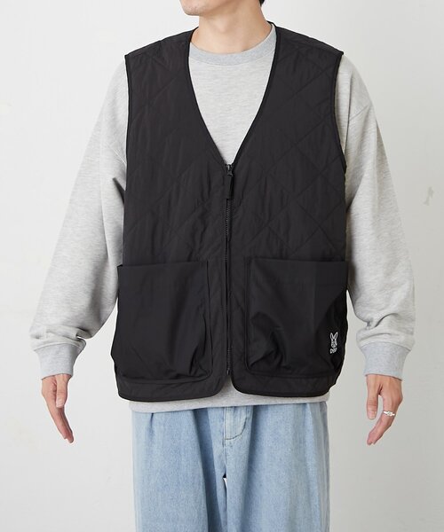 DOD（ディーオーディー）の「【一部店舗限定】【DOD】【ユニセックス】サササノフワベス（ベスト・レディース・ブラック/ベージュ・SMALL/MEDIUM）」の16枚目の写真