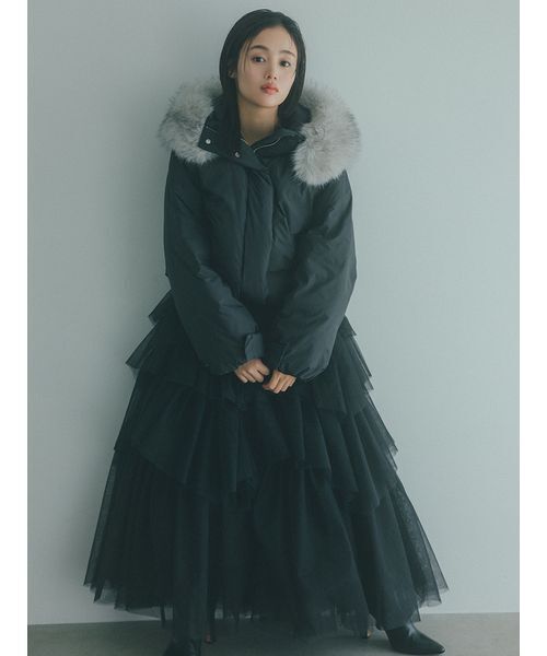 WEB限定カラーあり】西川フードファーショートダウン（ダウン