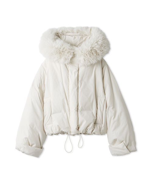 WEB限定カラーあり】西川フードファーショートダウン（ダウン