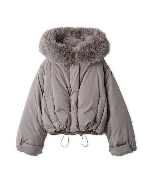 WEB限定カラーあり】西川フードファーショートダウン（ダウン