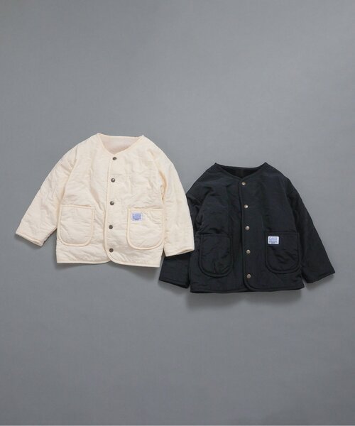 BREEZE（ブリーズ）の「【WEB限定/ジュニア対応】 キルティングアウター（テーラードジャケット・キッズ・ブラック/アイボリー・100/120/140）」の13枚目の写真