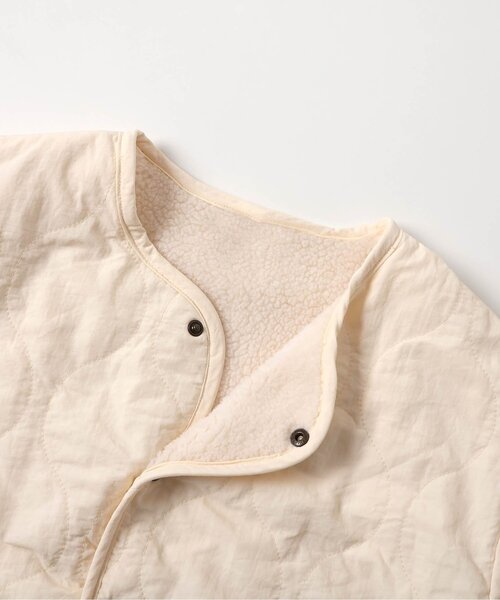 BREEZE（ブリーズ）の「【WEB限定/ジュニア対応】 キルティングアウター（テーラードジャケット・キッズ・ブラック/アイボリー・100/120/140）」の14枚目の写真