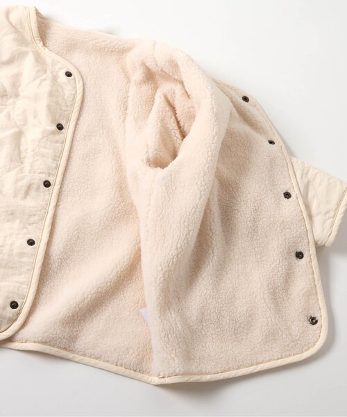 BREEZE（ブリーズ）の「【WEB限定/ジュニア対応】 キルティングアウター（テーラードジャケット・キッズ・ブラック/アイボリー・100/120/140）」の18枚目の写真