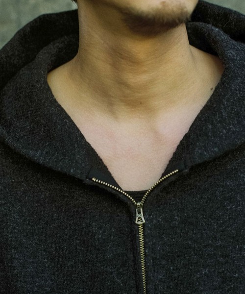 トップス LIDNM/WOOL CASHMERE ZIP HOODIE LIDNM / Llife ONLINE STORE / WOOL CASHMERE ZIP HOODIE