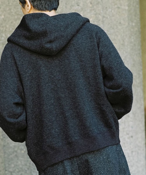 トップス LIDNM WOOL CASHMERE ZIP HOODIE WOOL CASHMERE ZIP HOODIE（パーカー）｜LIDNM（リドム）の