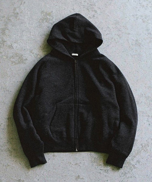 トップス LIDNM/WOOL CASHMERE ZIP HOODIE WOOL CASHMERE ZIP HOODIE（パーカー）｜LIDNM（リドム）の