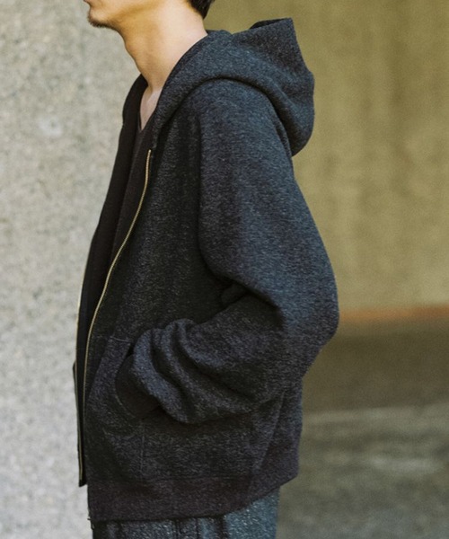 トップス LIDNM/WOOL CASHMERE ZIP HOODIE WOOL CASHMERE ZIP HOODIE（パーカー）｜LIDNM（リドム）の