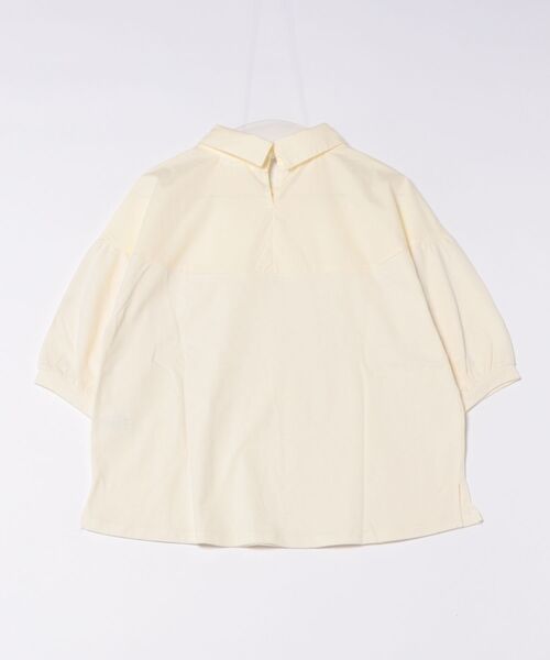 BELLUNA PLUS(ベルーナ)の「衿付き異素材切替プルオーバー(Tシャツ/カットソー・レディース・ブラック/オリーブ/アイボリー・MEDIUM/X-LARGE/LARGE)」の17枚目の写真