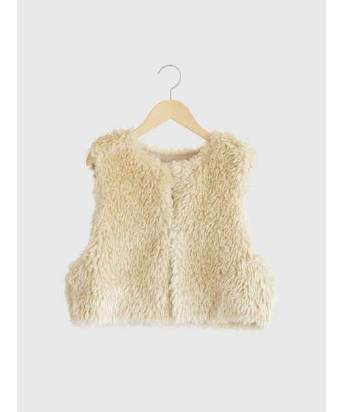 Sheep like fur vest