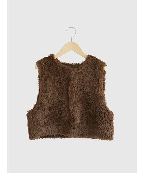 Sheep like fur vest