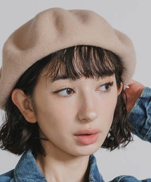 AO2（アオズ）の「Basic Wool Beret / ベーシック ウールベレー帽（ハンチング/ベレー帽）」