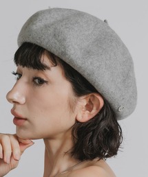 AO2（アオズ）の「Basic Wool Beret / ベーシック ウールベレー帽（ハンチング/ベレー帽）」