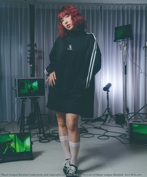 SPIRALGIRL（スパイラルガール）の「【MLB】モックネックラインワンピース（ワンピース）」