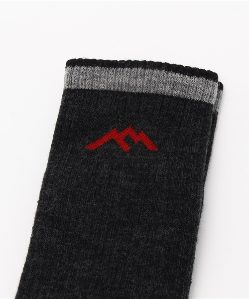 DARN TOUGH VERMONT（ダーンタフバーモント）の「【MADE IN USA】 DARN TOUGH ダーンタフ Ms 1403 ブーツソック クッション（ソックス/靴下・メンズ・オフホワイト/ブラック/チャコールグレー/チョコ/ライム/オリーブ/インディゴブルー/ブラック系その他/ダークネイビー/ライトグレー/グレー・LARGE/MEDIUM）」の15枚目の写真