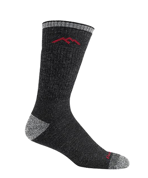 DARN TOUGH VERMONT（ダーンタフバーモント）の「【MADE IN USA】 DARN TOUGH ダーンタフ Ms 1403 ブーツソック クッション（ソックス/靴下・メンズ・オフホワイト/ブラック/チャコールグレー/チョコ/ライム/オリーブ/インディゴブルー/ブラック系その他/ダークネイビー/ライトグレー/グレー・LARGE/MEDIUM）」の19枚目の写真