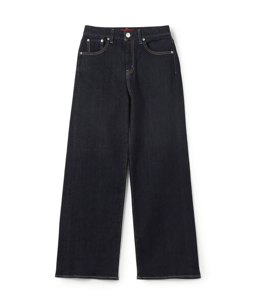 RED CARD TOKYO(レッドカード)の「RED CARD TOKYO 35thAnniversary ワイド デニムパンツ(デニムパンツ・レディース・ネイビー・25/24/23/22)」の1枚目の写真