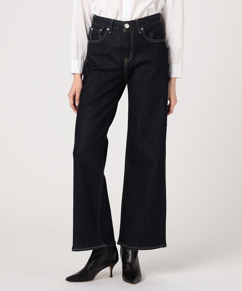 RED CARD TOKYO(レッドカード)の「RED CARD TOKYO 35thAnniversary ワイド デニムパンツ(デニムパンツ・レディース・ネイビー・25/24/23/22)」の3枚目の写真