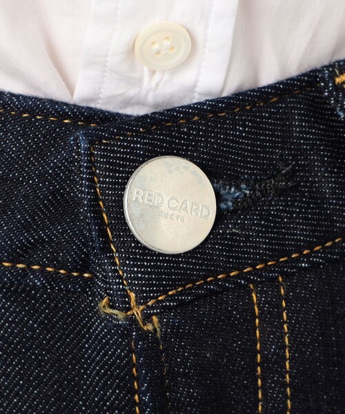 RED CARD TOKYO(レッドカード)の「RED CARD TOKYO 35thAnniversary ワイド デニムパンツ(デニムパンツ・レディース・ネイビー・25/24/23/22)」の10枚目の写真