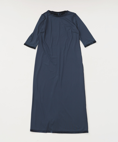 ベロアIラインワンピース（ワンピース）｜SLOBE IENA（スローブイエナ