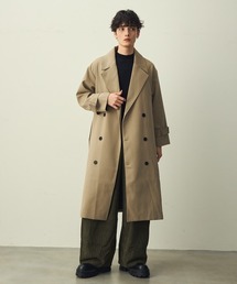 Shoowtime(VE^C)Draped over double trench coat / h[vI[o[_ug`R[g(g`R[g)