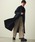 Shoowtime�i�V���E�^�C���j�́uDraped over double trench coat / �h���[�v�I�[�o�[�_�u���g�����`�R�[�g�i�g�����`�R�[�g�j�v�b�u���b�N
