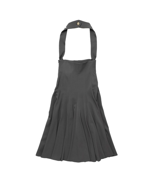 FETICO（フェティコ）の「FETICO HAND-EMBROIDERED PLEATED SKIRT FTC252-0506A（スカート・レディース・グレー・1）」の2枚目の写真