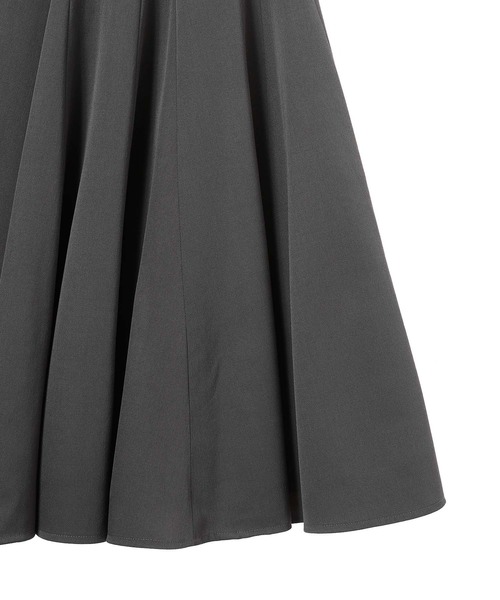 FETICO（フェティコ）の「FETICO HAND-EMBROIDERED PLEATED SKIRT FTC252-0506A（スカート・レディース・グレー・1）」の5枚目の写真
