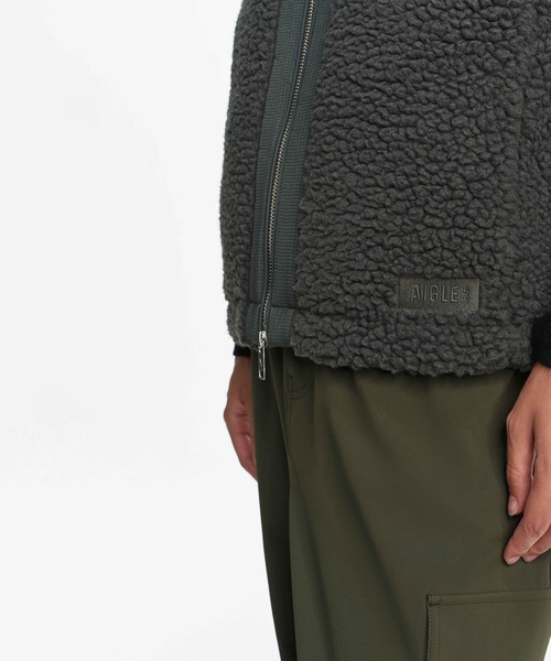 セール】ノースリーブフルジップボアフリースベスト（その他アウター