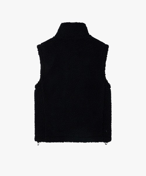 AIGLE（エーグル）の「ノースリーブフルジップボアフリースベスト（その他アウター・レディース・ブラック/グレー・34/38/36/40）」の3枚目の写真