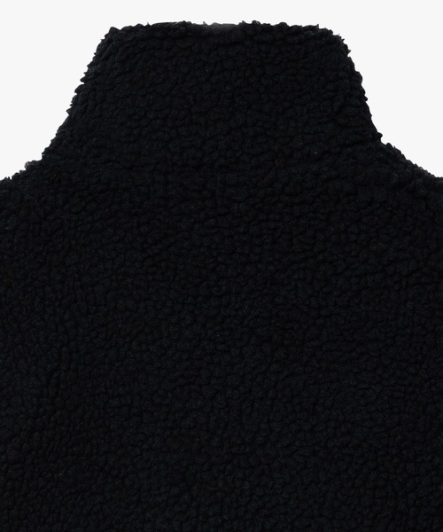 AIGLE（エーグル）の「ノースリーブフルジップボアフリースベスト（その他アウター・レディース・ブラック/グレー・34/38/36/40）」の5枚目の写真