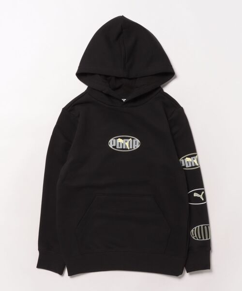 プーマ] カジュアル スポーツ パーカー フーディ 裏起毛 ESS LOGO LAB ホリデー FZ フーディー FL 69109 かっこいい  プーマロゴ